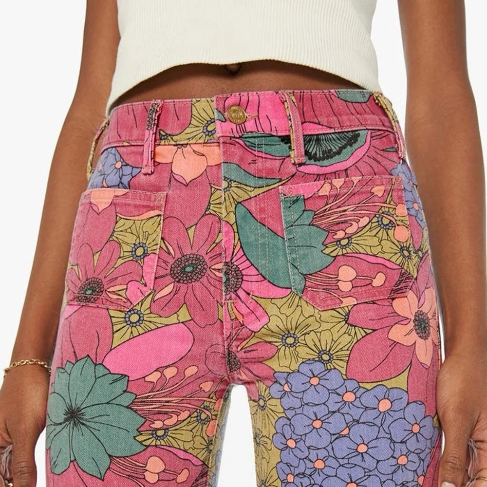 MOTHER Floral Jeans - Picture 3 of 7